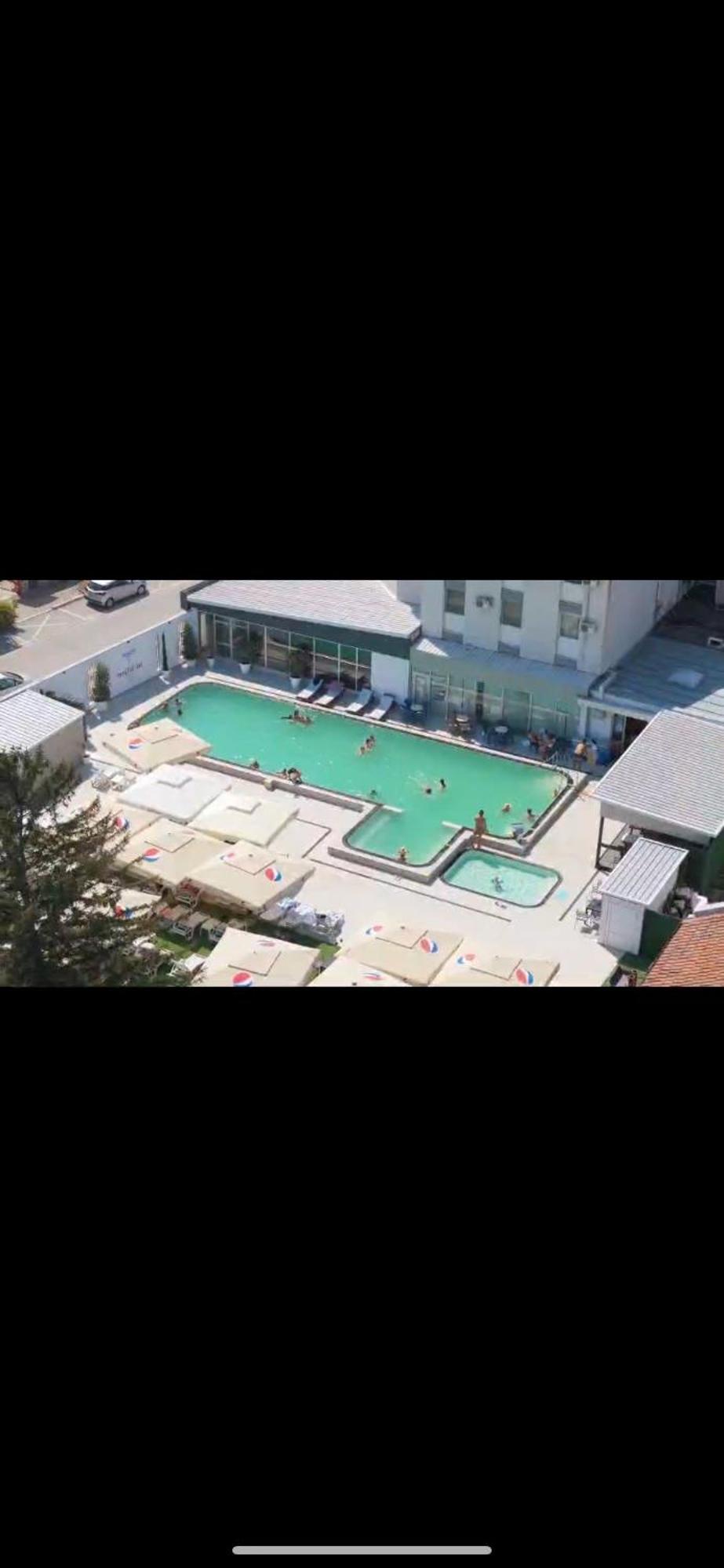 Hotel Tiski Cvet Novi Bečej Dış mekan fotoğraf